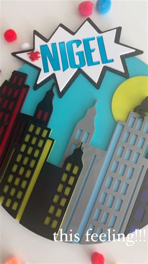 Dive into the mesmerizing process of crafting an acrylic layered sign with a Glowforge! ✨🎨 We love how the layers of acrylic start coming together to create an amazing comic themed sign! what a unique touch! 🌈💡 Whether it’s signs, art pieces, or unique decor, the possibilities are endless with a Glowforge. 🔥🛠 We’re curious to know - what’s your go-to crafting material? Comment below! 💖 🖨️ : Glowforge Pro 🎨 : Acrylic ✨ : @shrhdesigns #GlowforgeProjects #AcrylicArt #LaserCrafted #CreativeC
