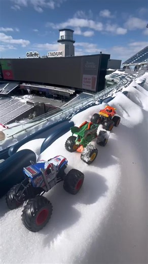 Hoping for Snow Melt Before Monster Jam