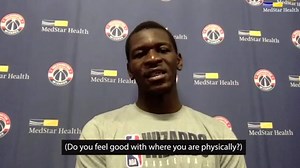 Isaac Bonga speaks on Washington's international players