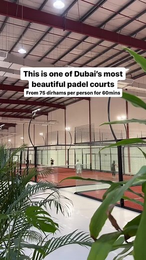 This is one of Dubai’s most aesthetic padel courts. Say hello to Padel Edition. This gorgeous space has padel courts, a yoga studio, sauna, cold plunge room and a mini-café. Time Out tip: If you go during off-peak hours (7am to 5pm), you can rent the court for Dhs80 per person for 90minutes. Where: Al Quoz. #dubai #padel