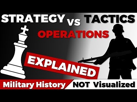 Explained: Tactics - Operations - Strategy