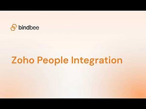 Generate Your Zoho People API Key in Minutes – Bindbee's Easy Integration Guide