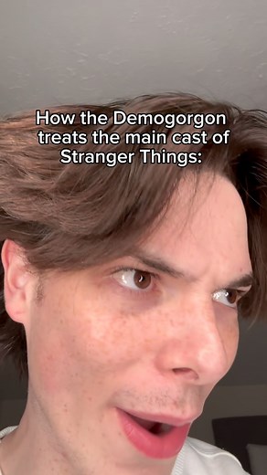 Lucas Coffey on Instagram: "He clearly has favorites #strangerthings"