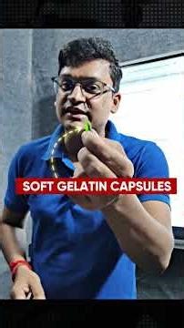 The Secret Chemistry Behind Capsules Every Pharma Student Must Know! #CapsuleChemistry