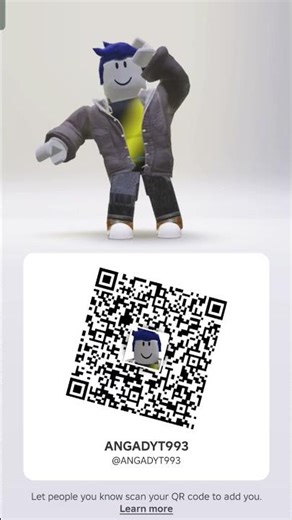scan this my Roblox id