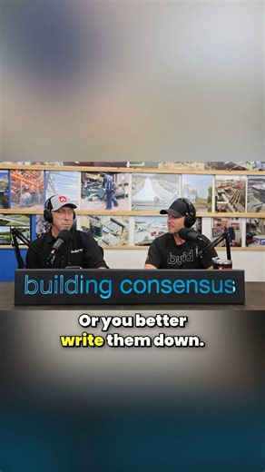 Bring your active listening skills to this weeks @buildingconsensus with @catalystbuilt and @bbuildsit We're talking behaviors failures and tools of crew members. LISTEN UP! - https://buildshownetwork.com/contents/6358 | Build Show Network