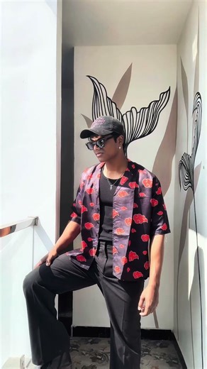 Akatsuki inspired shirt 🌩️