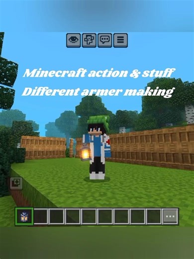 Minecraft action & stuff with different armor make # Dr.kamistro
