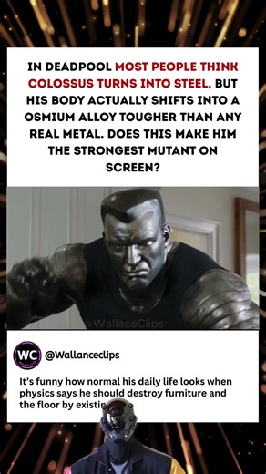 Colossus Is Not Steel in Deadpool | Strongest Mutant Explained #deadpool #colossus #xmen