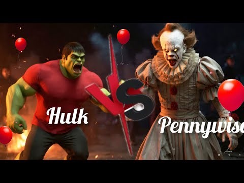 Hulk VS Pennywise Battle // Who will win ??