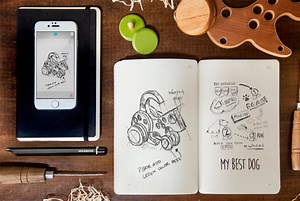 Moleskine Smart Writing Set makes digital copies of your notes and doodles