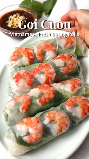 Recipe link in comments or Google 'christieathome goi cuon' | Christie at Home