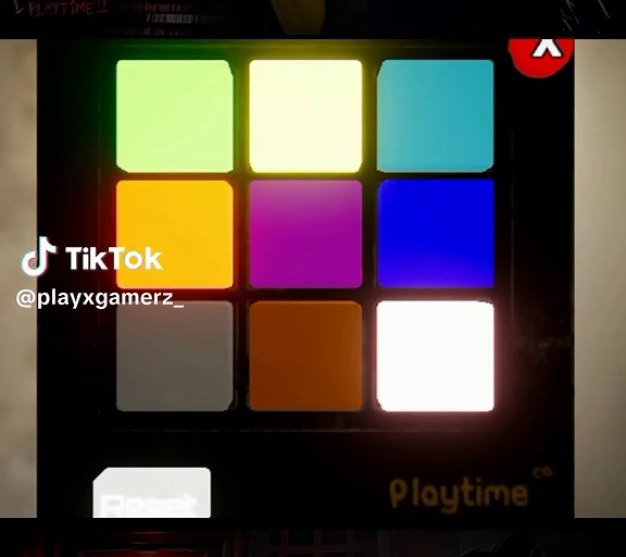 Playx Gamerz (@playxgamerz_) - Poppy Playtime Colour Code Guide for Scary Game Fans