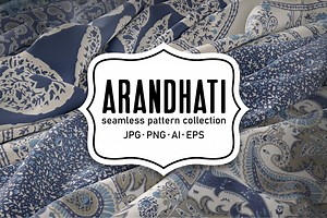 Paisley Pattern collection, a Pattern Graphic by Sonulkaster