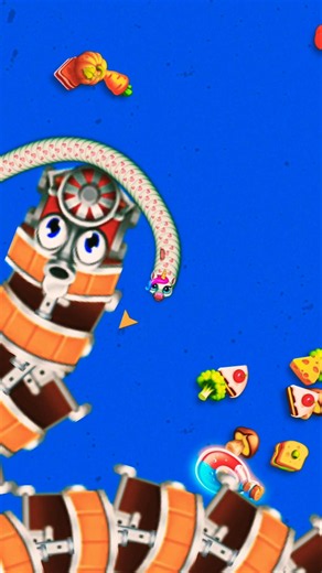 🐍 WORMS ZONE.IO 🔥 BIGGEST SNAKE GAMEPLAY 😱 | SHORTS VIDEO | HEAD SHOT CHALLENGE! 🏆