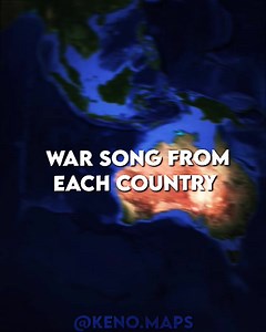 | WAR SONG FROM EACH COUNTRY | USA🙂🤍 | ID:@Mapzy #1millionviews #map #mapping #fyp #viral