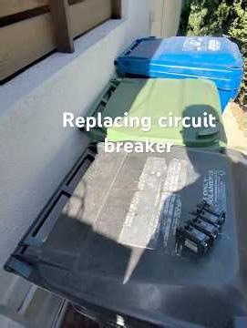 DIY Replacing circuit breaker. #fix #diy