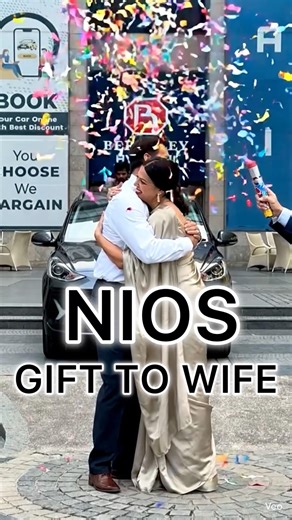 Surprise your wife with the ultimate gift - a brand new i10 Nios Sportz 2026 in stunning gray