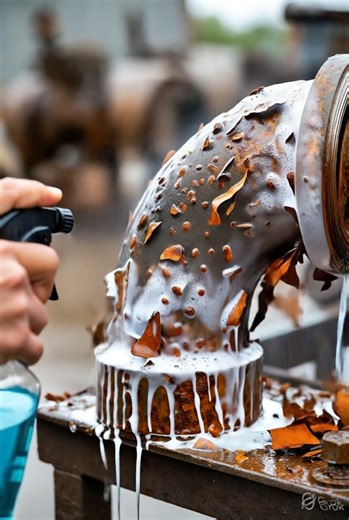 Extreme Rust Removal from Cast Iron Pipe Elbow | Satisfying Metal Restoration (4K)