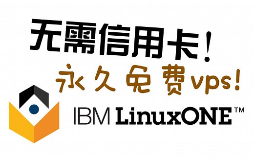 教你白嫖 IBM LinuxOne VPS！🎉无需信用卡！