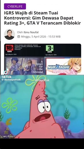 IGRS Vs Steam lagi hanget nih 😹 #igrs #vs #steam #rating #game (Bukan punya gw)