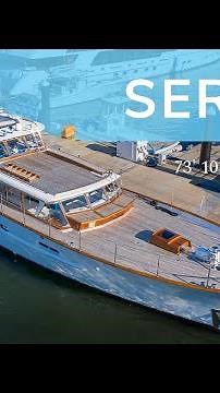 Yacht Tour: "SERENA" Feadship Yacht for Sale - Classic Restoration of “The Ultimate Mini-Megayacht”