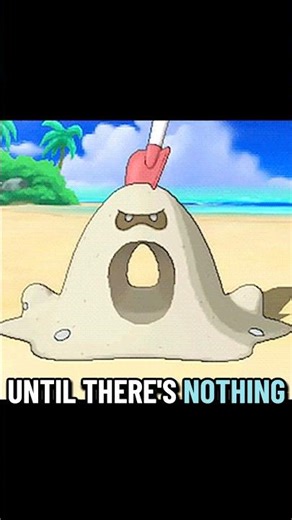 If you saw this on the beach, would you play with it? #pokemon #sandygast #pokemonfactshorts