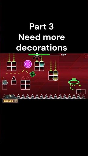Need more deco... #geometrydash #gd #gdlevels #part3