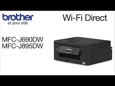 Connect to MFCJ895DW with Wi-Fi Direct