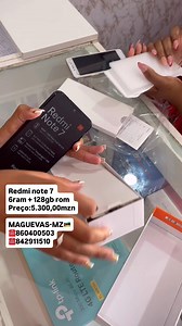 4.6K views · 49 reactions | Redmi note 7 6ram + 128gb rom Preço:5.300,00mzn MAGUEVAS-MZ ☎️860400503 ☎️842911510 | Magueva-mz | Facebook