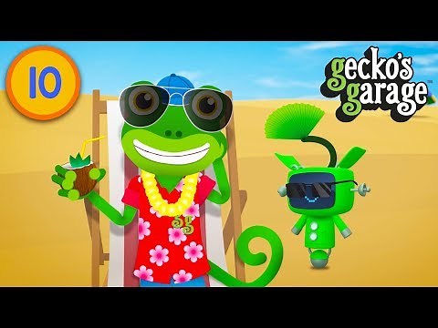 Gecko Goes On Vacation | Gecko's Garage | Trucks For Children | Educational Videos For Toddlers