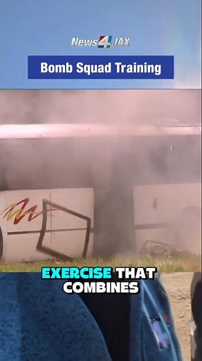 Behind-the-scenes look at bomb squad training at Camp Blanding