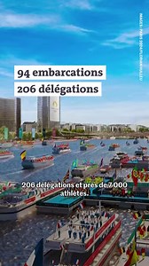 669K views · 4.9K reactions | La cérémonie d’ouverture des Jeux olympiques se tiendra vendredi 26 juillet, sur la Seine. Elle a été tenue secrète jusqu’au dernier moment et peu de détails ont été donnés par les organisateurs, si ce n’est quelques chiffres : une centaine d’embarcations et près de 7 000 athlètes devraient défiler. | Le Monde | Facebook