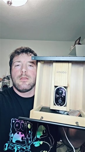 Adomii Smart Bird Feeder Camera Solar Powered with AI Bird Identification Live View HD Video Recording Cedarwood Gift for Bird Lovers & Families #valentineshighlights #birdfeeder #aibirdfeeder #birds