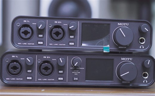 【七线阁】马头MOTU M2和M4声卡使用及直播教程