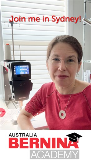 8.1K views · 70 reactions | Join me in Sydney for #BERNINA Academy with BERNINA Australia! https://www.berninaacademy.com | Amanda Murphy Design | Facebook