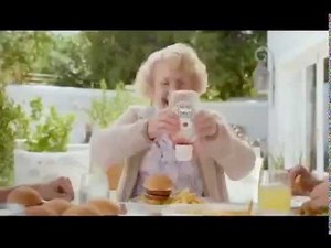 Grandma farting Heinz Ketchup Super Bowl Commercial 2015