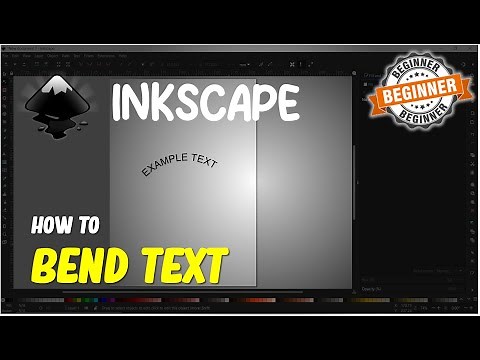 Inkscape How To Bend Text