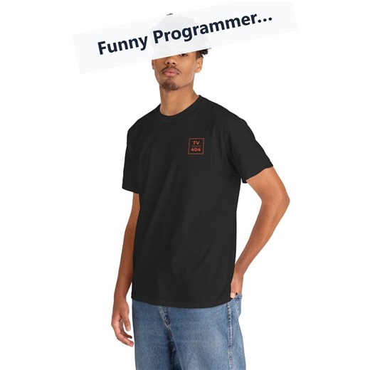 Funny Programmer Shirt / TV 404 Minimalist Developer Tee / Coding Humor T-shirt / Software Engineer Gift / Nerd Geek Tech Shirt - Etsy
