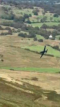 RAF Texan Low-Level Maneuvers Through the Mach Loop