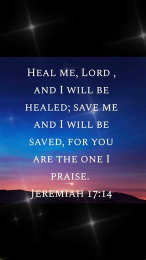 Jeremiah 17:14: A powerful prayer for healing #ChristianShorts #Bible #Jesus