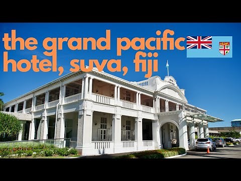 I visited the Grand Pacific Hotel in Suva, Fiji. 🇫🇯