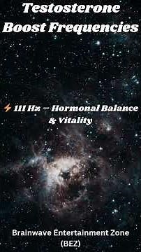 Boost Your Testosterone Levels Naturally | Powerful Testosterone Boost Frequencies | Binaural Beats