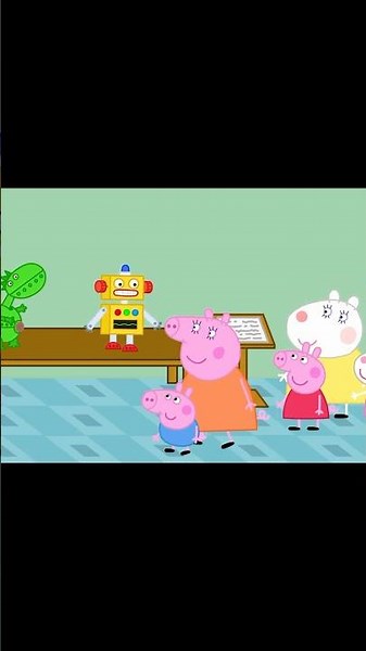 Peppa Pig's Family visited the Robot Museum! 🤣 Part 2 #peppapig #peppa #animation
