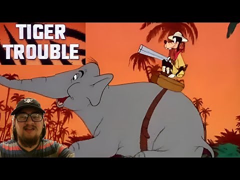 Goofy - Tiger Trouble (1945) - First Time Watching: Goofy Takes on the Jungle!