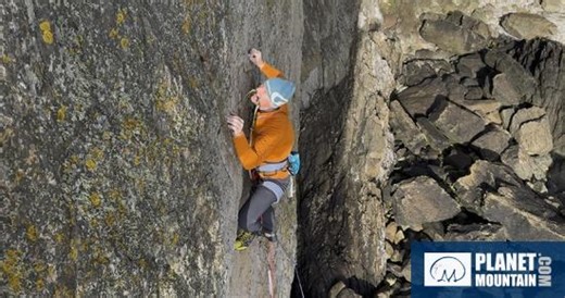 Watch Rob Matheson climb The Bells, The Bells! at Gogarth in North Wales | Planetmountain.com