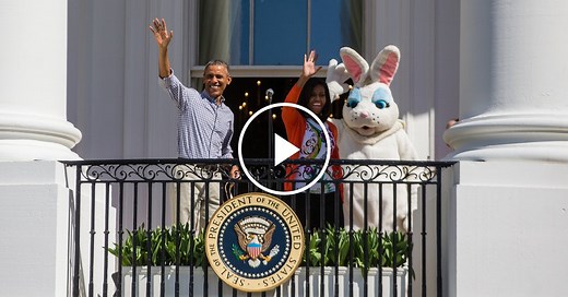 Obama at the White House Easter Egg Roll