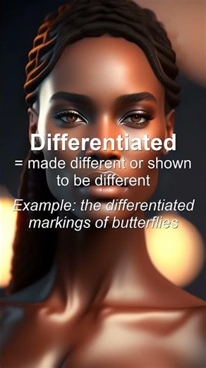 Word of the Day: Differentiated #Shorts