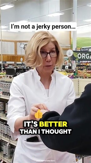 “I’m not a jerky person…” … 45 seconds later 👀