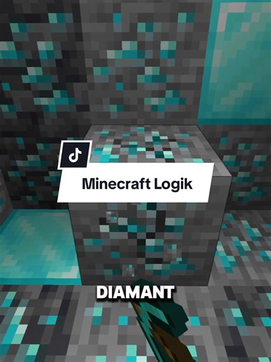 Minecraft Logik: Holz und Gold Spitzhacken erklärt
